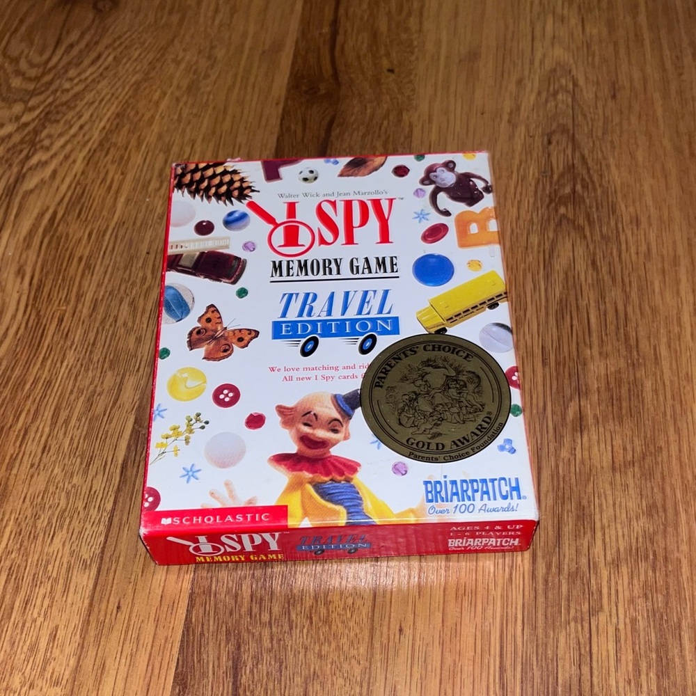 VTG Scholastic I SPY Travel Memory Game